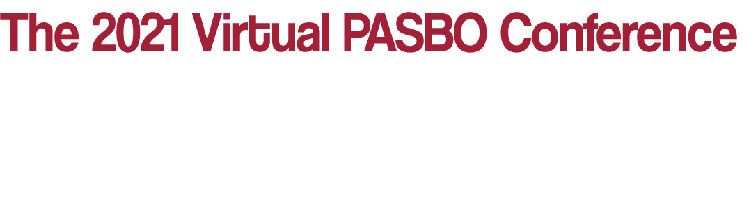 The 2021 Virtual PASBO Conference        