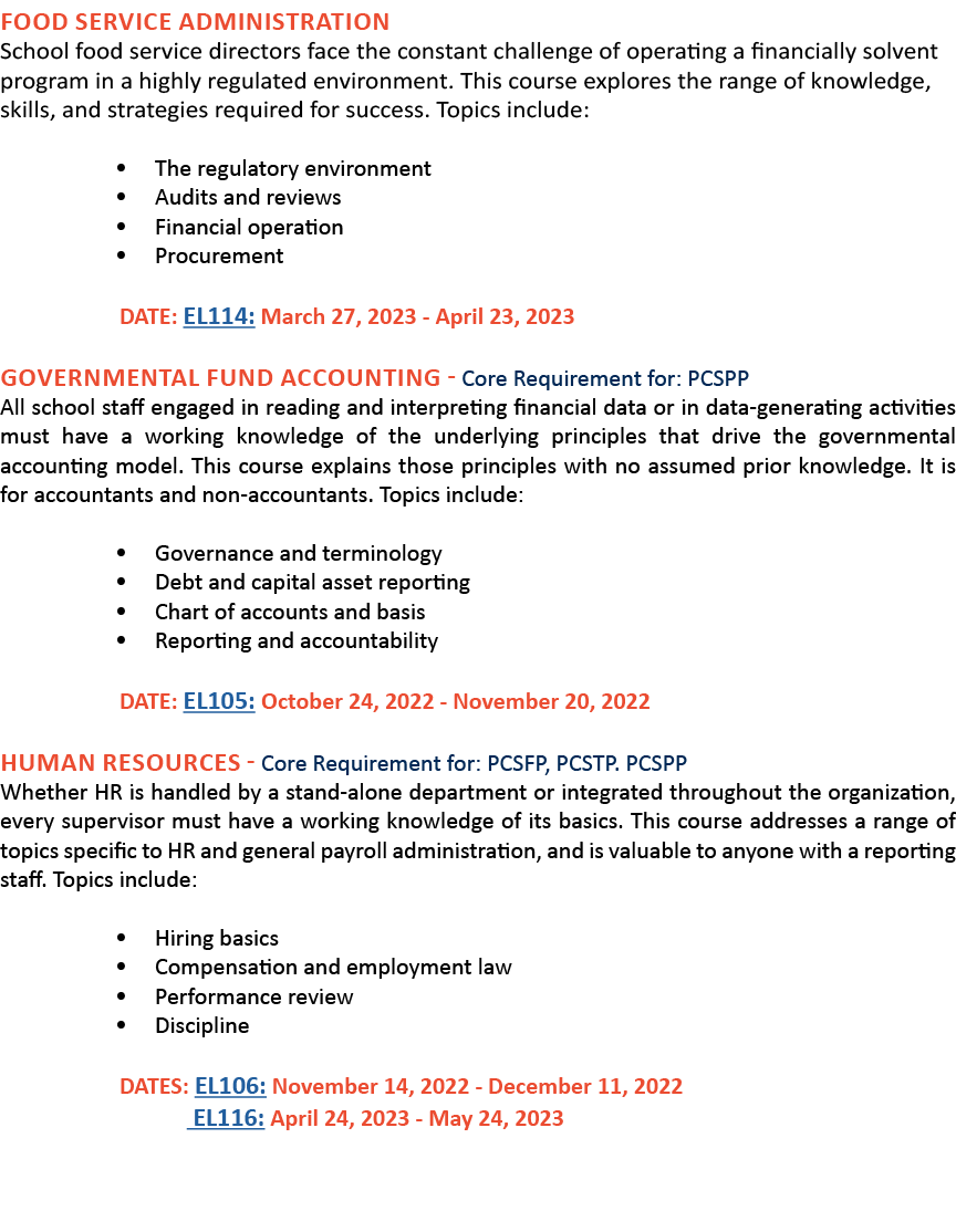 Food Service Administration School food service directors face the constant challenge of operating a financially solv   