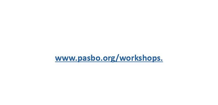  To register online or learn more details about other professional development opportunities to grow your knowledge,    