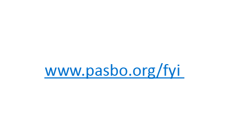  www pasbo org fyi  