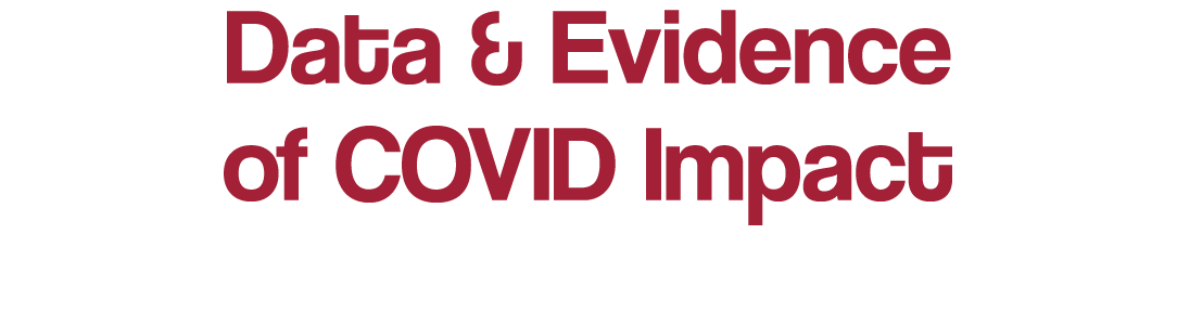 Data & Evidence of COVID Impact