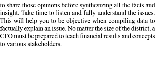 to share those opinions before synthesizing all the facts and insight  Take time to listen and fully understand the i   