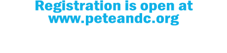 Registration is open at www.peteandc.org