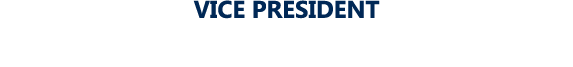 VICE PRESIDENT