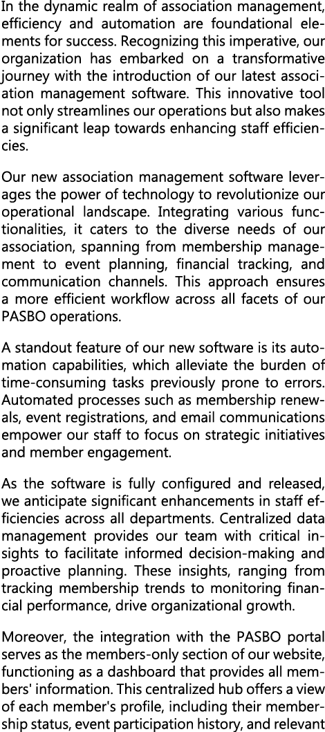 In the dynamic realm of association management, efficiency and automation are foundational elements for success. Reco...