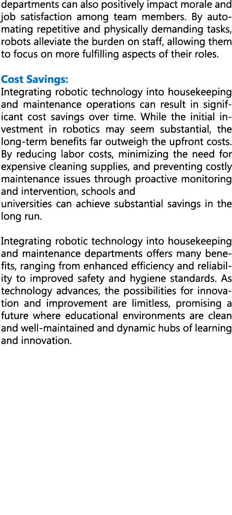 departments can also positively impact morale and job satisfaction among team members. By automating repetitive and p...