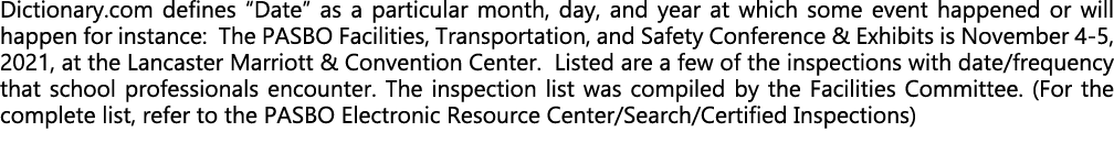 Dictionary.com defines “Date” as a particular month, day, and year at which some event happened or will happen for in...