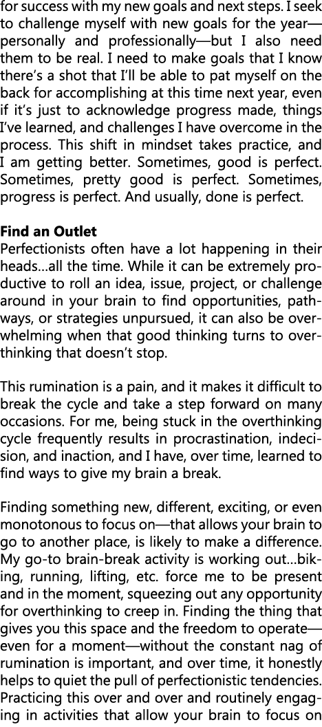 for success with my new goals and next steps. I seek to challenge myself with new goals for the year—personally and p...