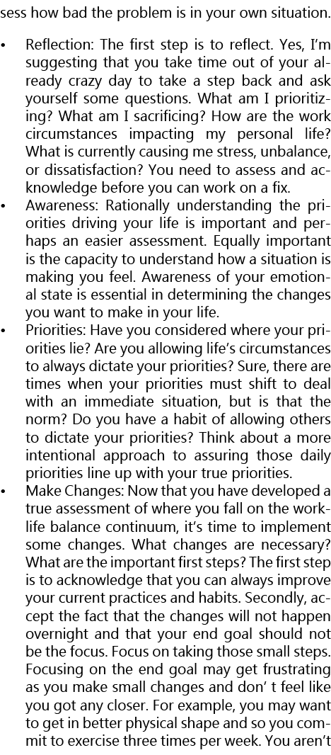 sess how bad the problem is in your own situation. • Reflection: The first step is to reflect. Yes, I’m suggesting th...