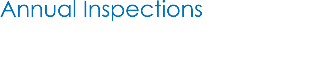 Annual Inspections