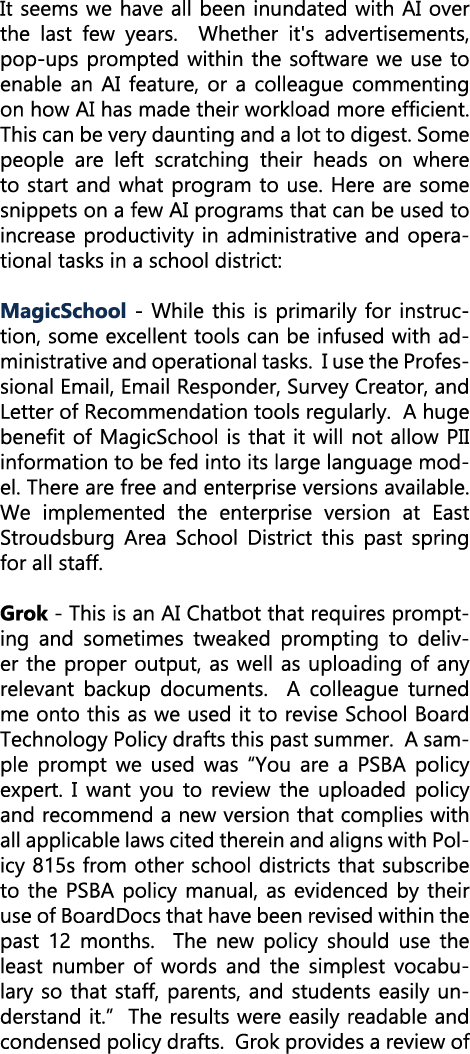 It seems we have all been inundated with AI over the last few years. Whether it's advertisements, pop ups prompted wi...